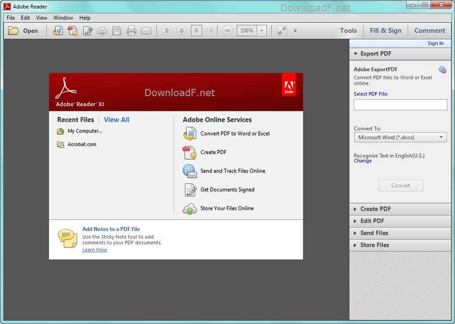 do pdf download free for windows 10 adobe acrobat xi